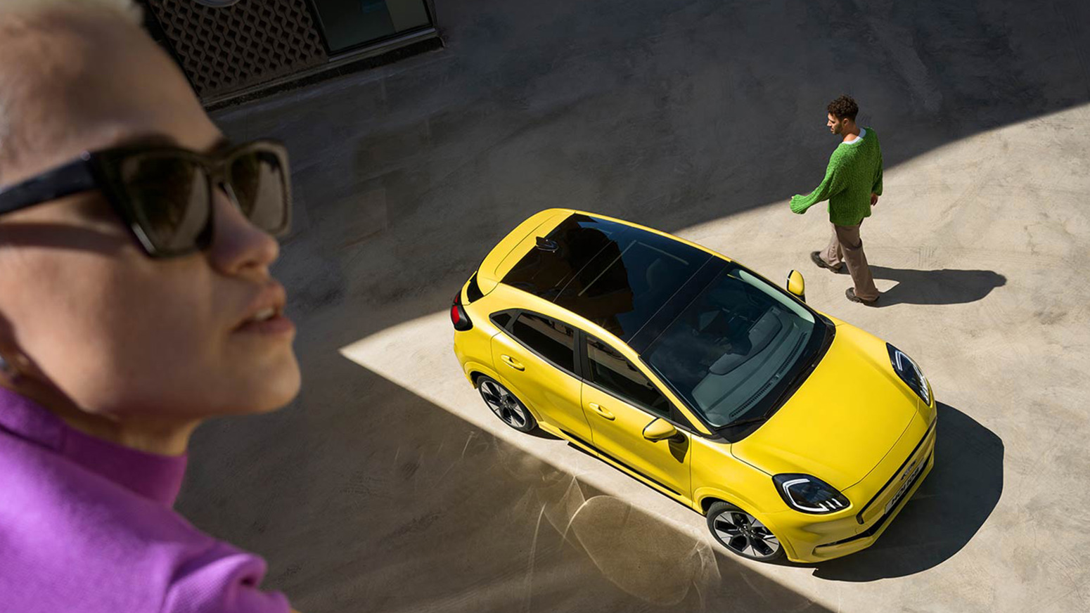 Unge mennesker og Ford Puma Gen-E