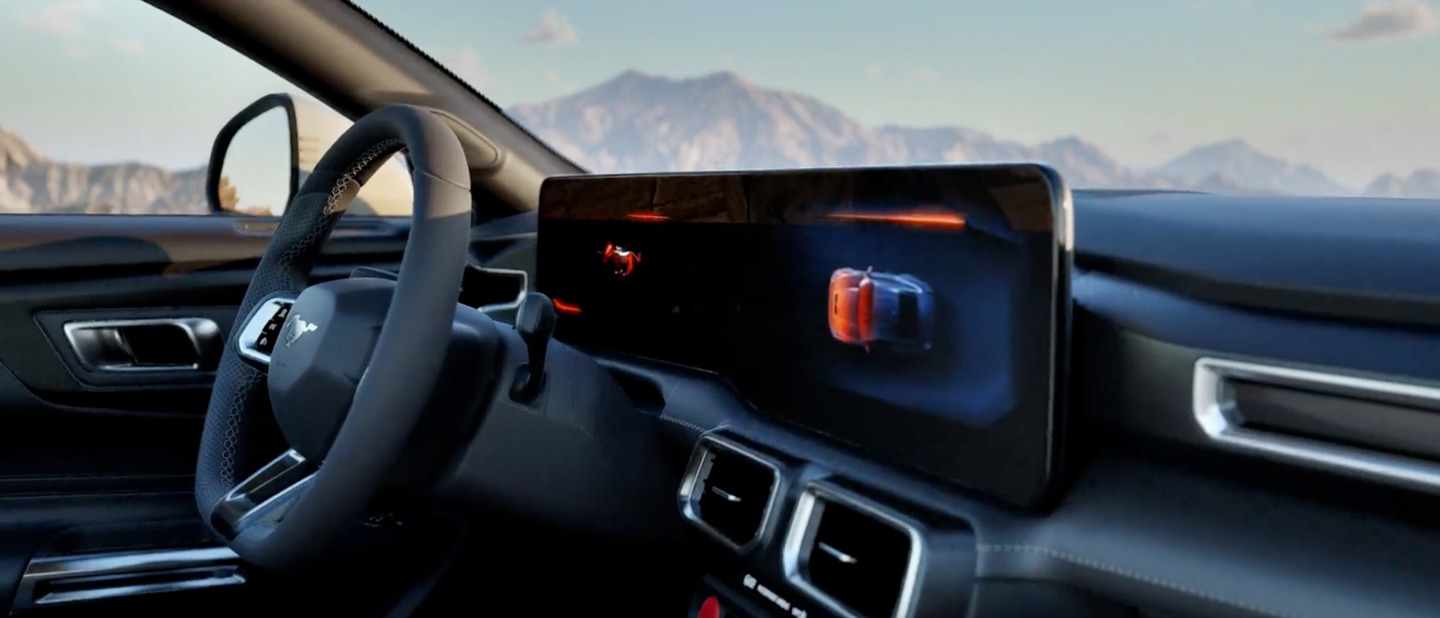 Display i Mustang 