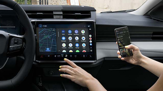Trådløs Apple CarPlay/Android Auto