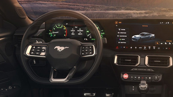 Panorama-cockpit og sportsrat