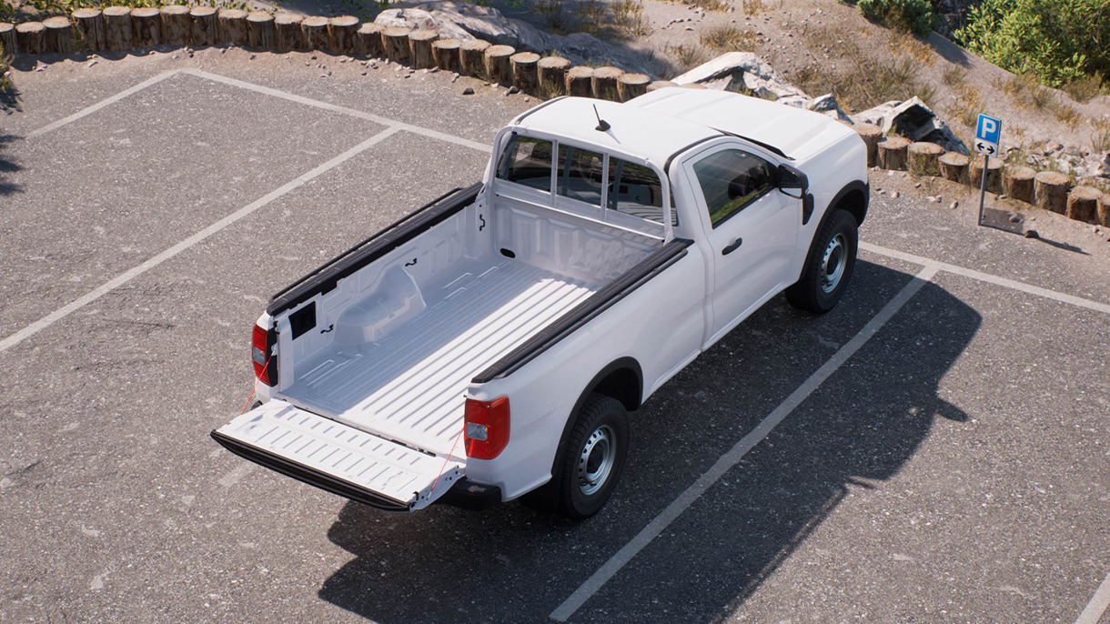 Ford Ranger Single Cab med stort lastevne