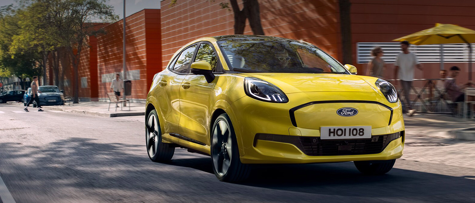 Kompakt SUV-design på Ford Puma Gen-E