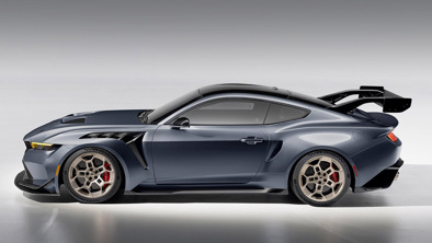 Mustang GTD set fra siden