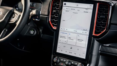 12" touchskærm i Ford Ranger Raptor