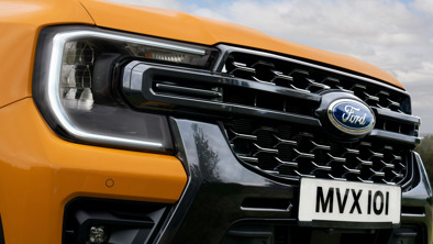 Ford Ranger med nyt forlygte design