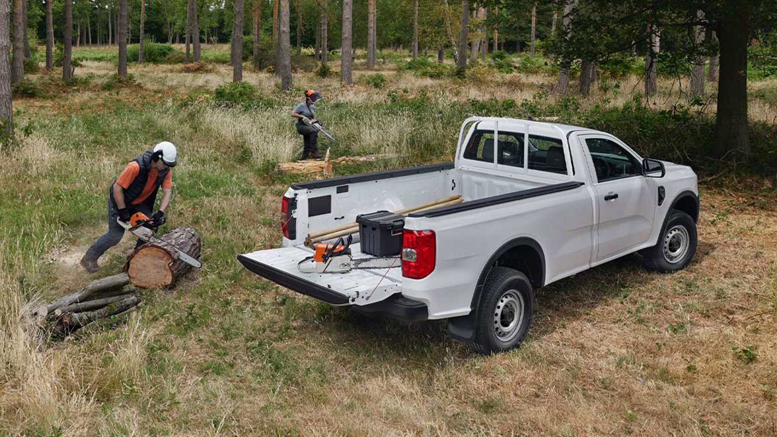 Ford Ranger Single Cab som arbejdsbil