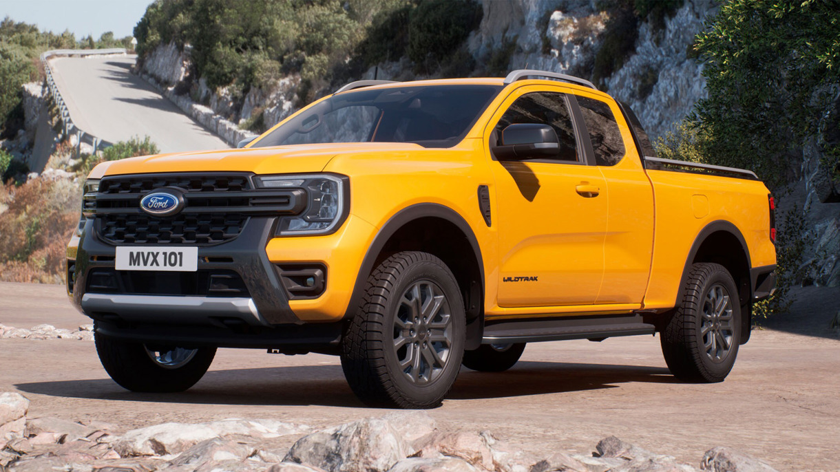 Ford Ranger med nyt forlygte design