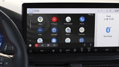 Ford Focus kommer med et imponerende display
